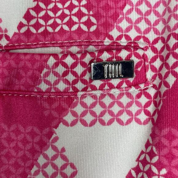 Tail‎ Activewear Pink White Geometric Skort Size S with Zip Pockets - Picture 3 of 10